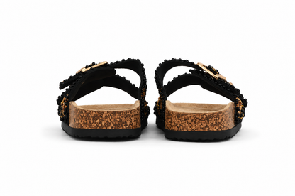 CIABATTINA MOD. BIRK GIRASOLE