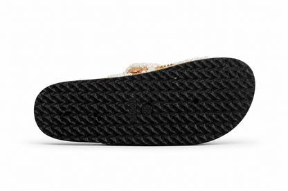 CIABATTINA MOD. BIRK GIRASOLE