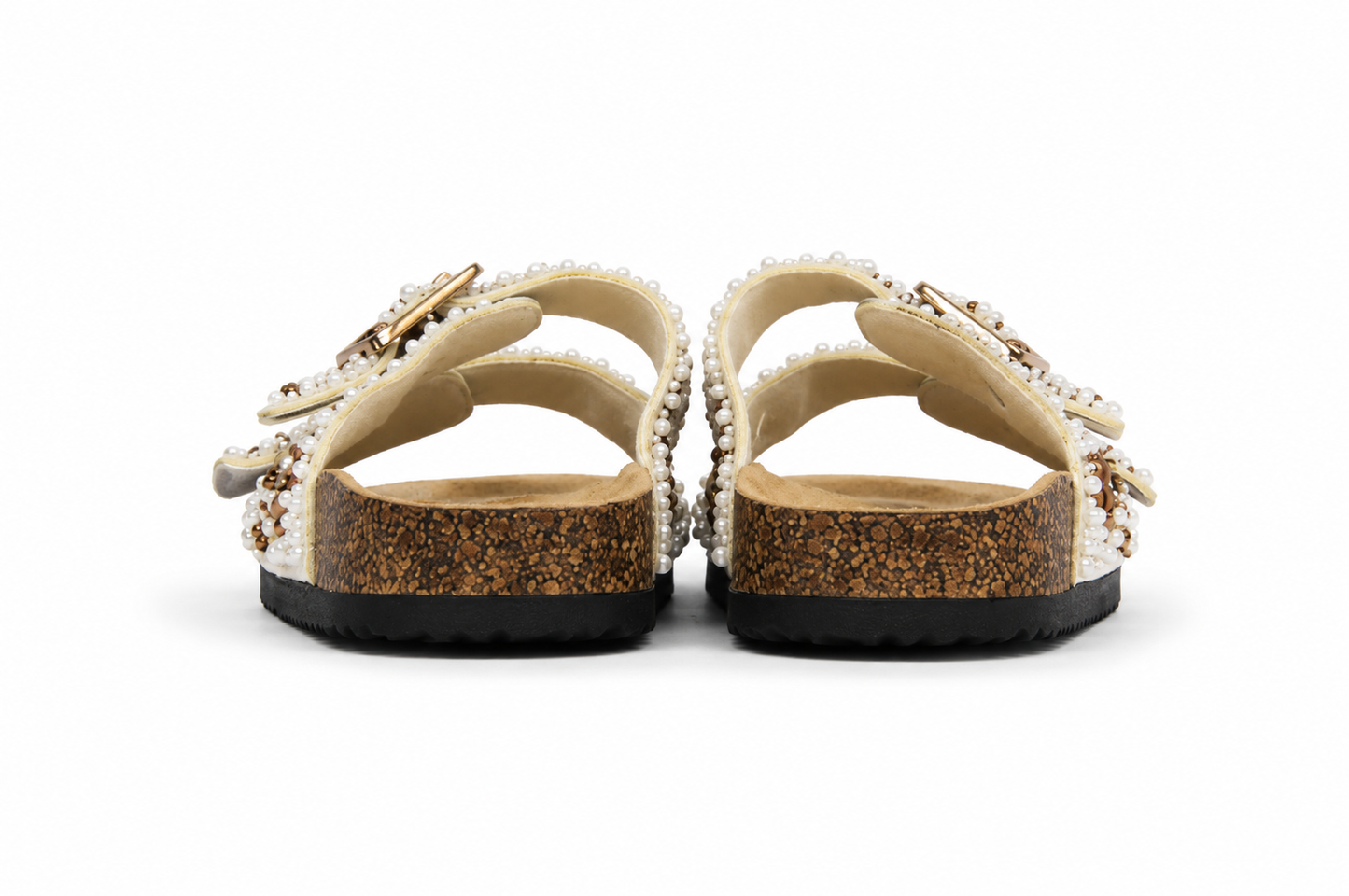 CIABATTINA MOD. BIRK GIRASOLE